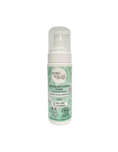 ESPUMA LIMPIADORA piel normal 150ml. BIO BORN TO BIO