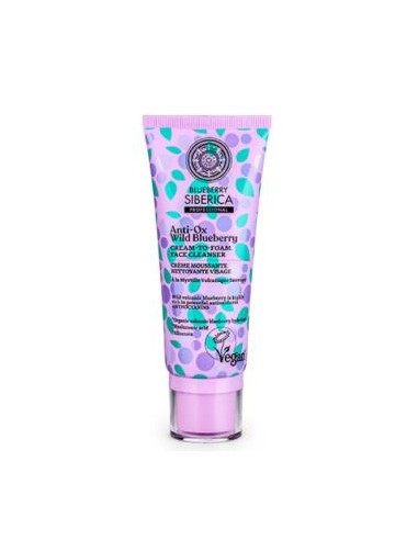 ANTI-OX WILD BLUEBERRY crema facial limpiadora 100 NATURA SIBERICA