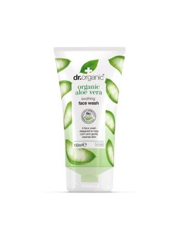 LIMPIADOR FACIAL CREMOSO aloe vera 150ml DR. ORGANIC