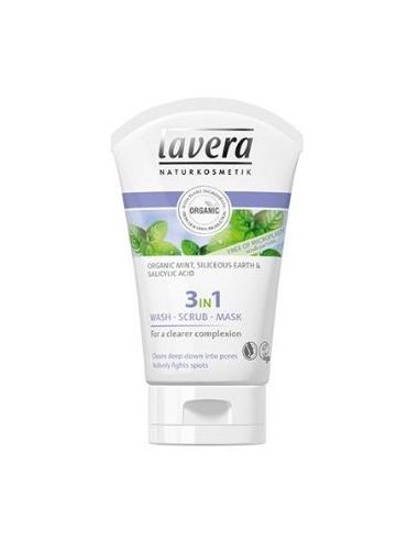 LIMPIADOR 3 en1 peeling + mascarilla 125ml. LAVERA