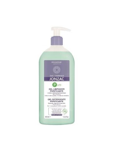 PURE gel limpiador purificante 400ml. BIO JONZAC ECO-BIO