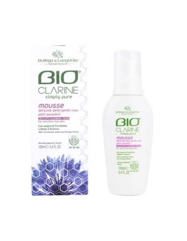 BIO CLARINE mousse limpiador suave 100ml. BOTTEGA DI LUNGAVITA