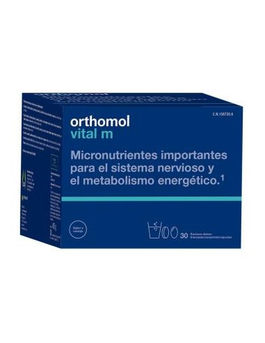 ORTHOMOL VITAL M 30sbrs.granulado