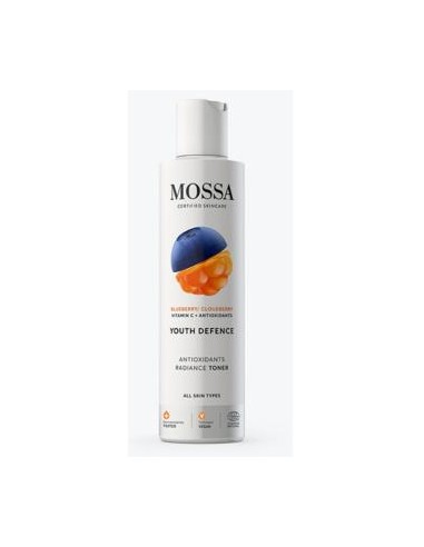 YOUTH DEFENCE tonico antioxidante iluminador 200ml MOSSA