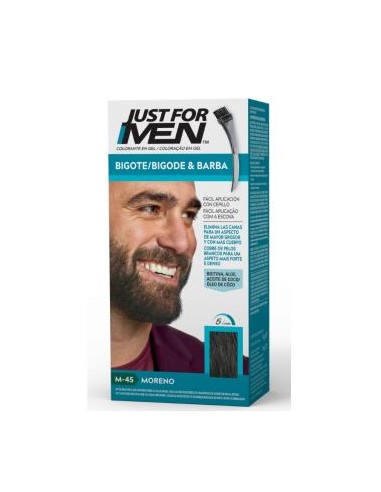 JUST FOR MEN BIGOTE BARBA moreno M45