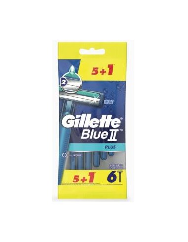 GILLETTE MAQUINILLA DESECHABLE BLUE2 fija 5+1ud