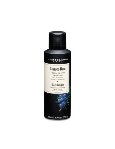 ENEBRO NEGRO espuma de barba 200ml. LERBOLARIO