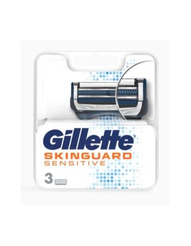 GILLETTE RECAMBIO SKINGUARD 3ud.