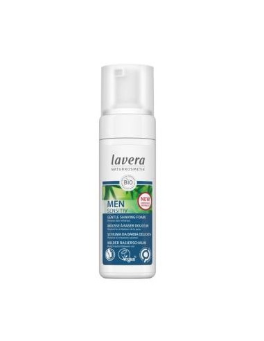 MEN SENSITIV espuma de afeitar 150ml. BIO LAVERA