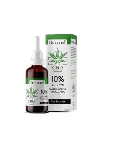 ACEITE CBD 10% 10ml. DRASANVI