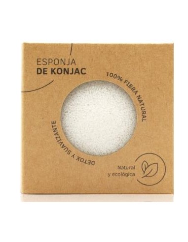 ESPONJA DE KONJAC FACIAL natural 1ud. SYS