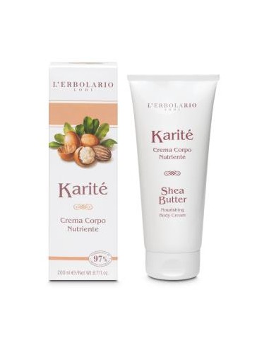 KARITE crema cuerpo nutritiva 200ml. LERBOLARIO