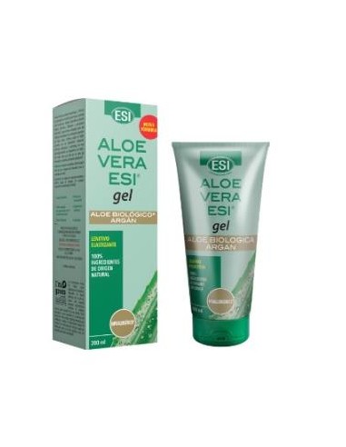 ALOE VERA con aceite de argan gel 200ml. TREPATDIET-ESI