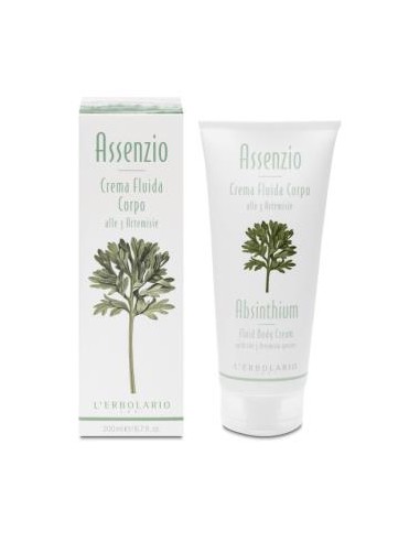 ASSENZIO crema fluida cuerpo 200ml. LERBOLARIO