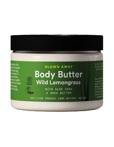 WILD LEMONGRASS manteca corporal 150ml. ECO VEGAN URTEKRAM