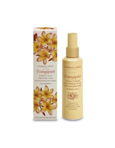 FRANGIPANI caricia perfumada crema corporal 150ml. LERBOLARIO