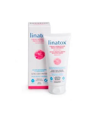 LINATOX crema hidratante pieles sensibles 200ml.