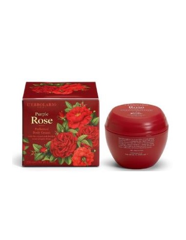 ROSA PURPUREA crema perfumada cuerpo 200ml. LERBOLARIO