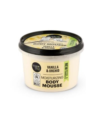 MOUSSE CORPORAL HIDRATANTE vainilla-orquidea 250ml ORGANIC SHOP