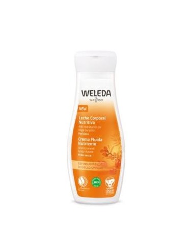 LECHE CORPORAL NUTRITIVA espino amarillo 200ml. WELEDA