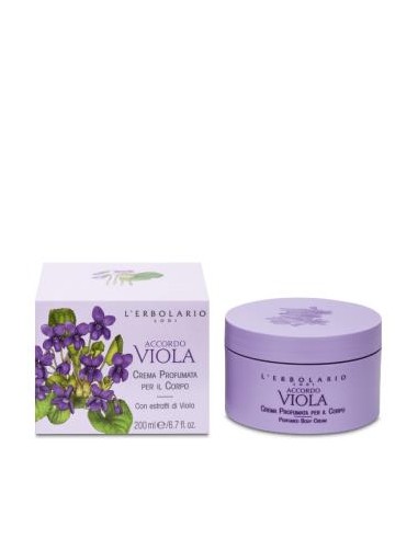 ACCORDO VIOLETA crema corporal 200ml. LERBOLARIO