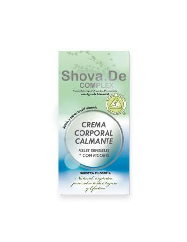 CREMA CORPORAL calmante para pieles sensibles 250m SHOVADE