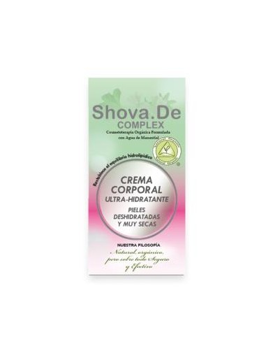 CREMA CORPORAL ultrahidratante 250ml. SHOVADE