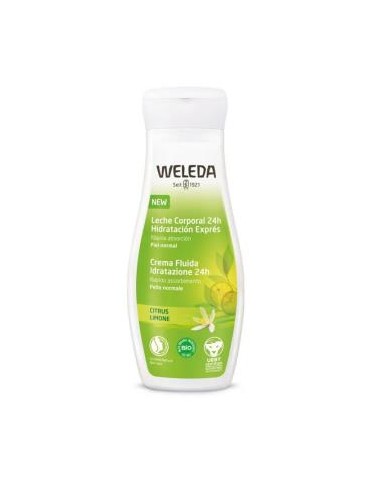 LECHE CORPORAL HIDRATANTE de citrus 200ml. WELEDA