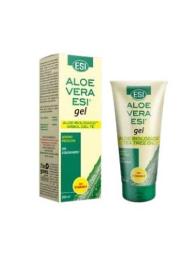 ALOE VERA GEL con arbol del te 200ml. TREPATDIET-ESI