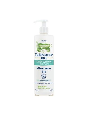 LOCION CORPORAL ALOE VERA hidratante 400ml BIO NATESSANCE