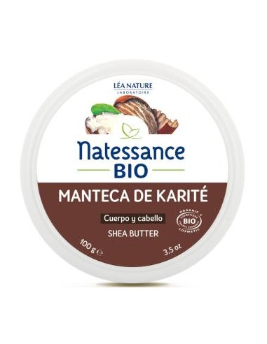 MANTECA KARITE reparadora 100ml BIO NATESSANCE