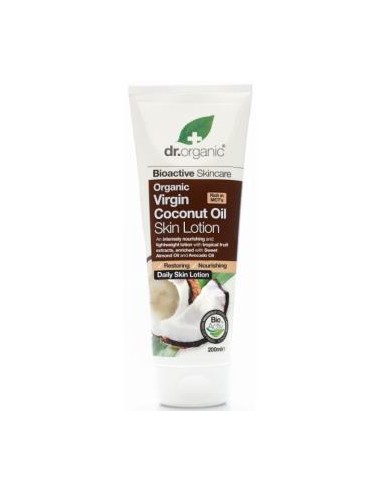 LOCION CORPORAL aceite coco organico 200ml. DR. ORGANIC