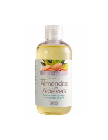 ACEITE ALMENDRAS CON ALOE VERA 250ml. BIFEMME