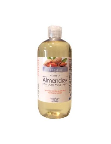 ACEITE DE ALMENDRAS DULCES 500ml. BIFEMME