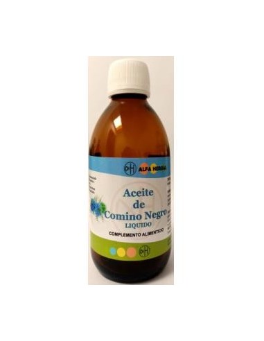 ACEITE DE COMINO NEGRO 200ml. VEGAN ALFA HERBAL