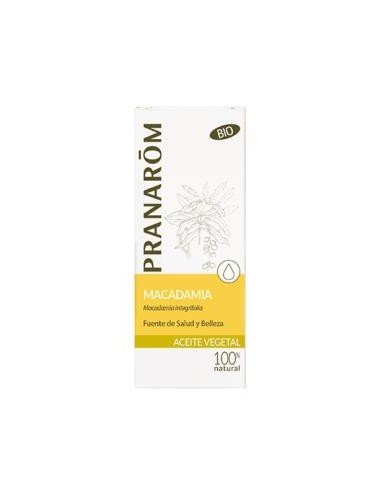 MACADAMIA aceite vegetal BIO 50ml. PRANAROM ACEITES