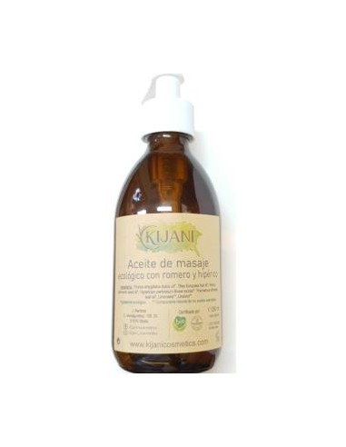 ACEITE MASAJE romero-hiperico 250ml KIJANI