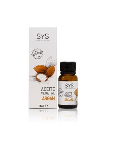 ARGAN aceite vegetal puro 10ml. SYS