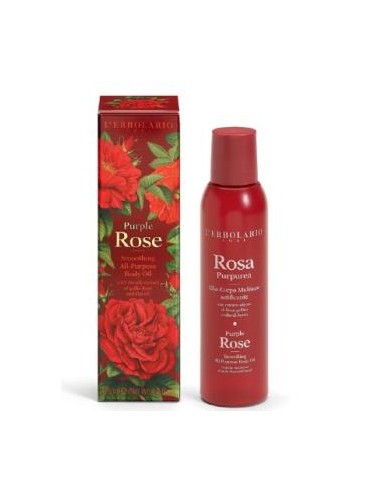 ROSA PURPUREA aceite multiusos cuerpo 125ml. LERBOLARIO