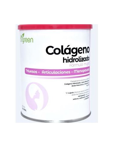 COLAGENO HIDROLIZADO formula mujer 300gr. B.GREEN (LAB. LEBUDIT)