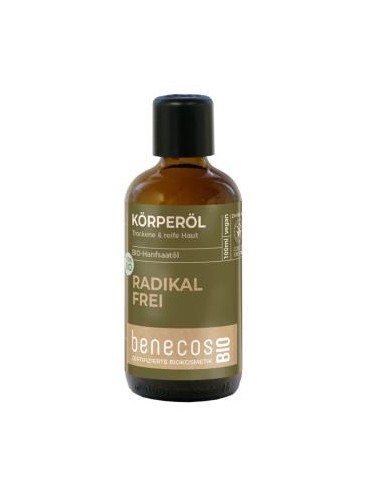 ACEITE CORPORAL cañamo 100ml. BIO VEGANO BENECOS