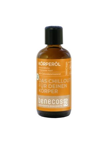 ACEITE CORPORAL macerado calendula 100m BIO VEGANO BENECOS