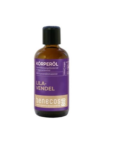 ACEITE CORPORAL lavanda 100ml. BIO VEGANO BENECOS