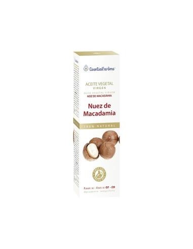 NUEZ DE MACADAMIA aceite vegetal virgen 100ml. ESENTIAL AROMS