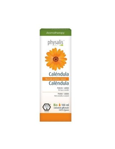 CALENDULA aceite vegetal 100ml. BIO PHYSALIS