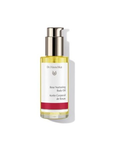 ACEITE CORPORAL DE PETALOS DE ROSA 75ml. DR. HAUSCHKA