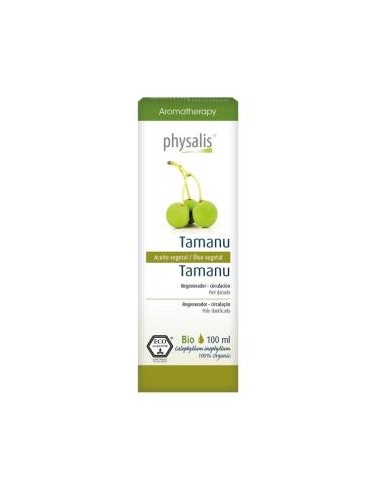 TAMANU aceite vegetal 100ml. BIO PHYSALIS