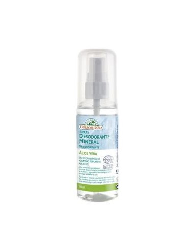 DESODORANTE MINERAL spray 80ml. ECOCERT CORPORE SANO