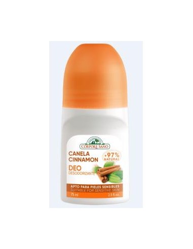 DESODORANTE CANELA roll-on 75ml. CORPORE SANO