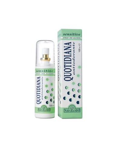 QUOTIDIANA ANTIODORANTE sensitive 100ml. NATURANDO